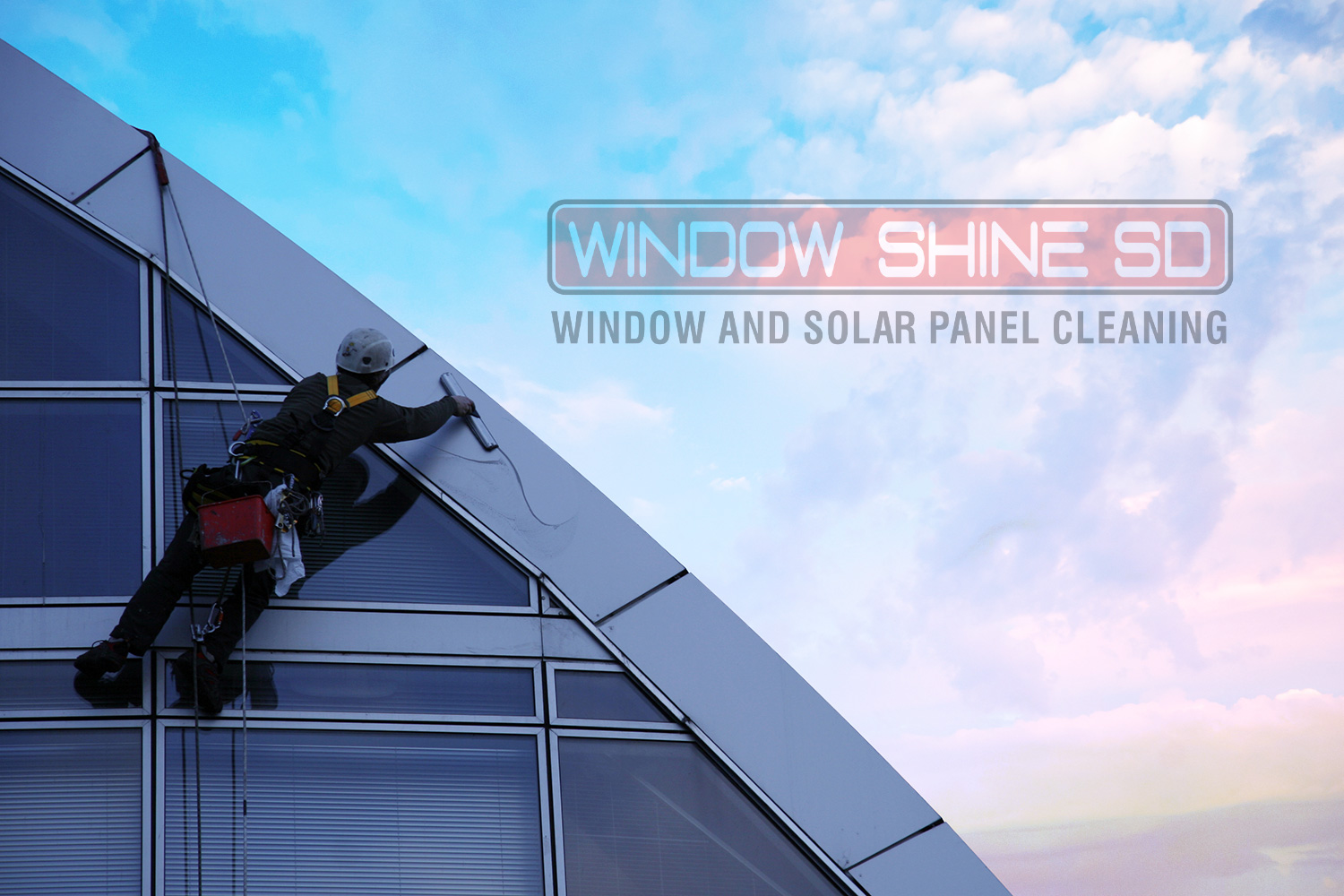 WINDOW SHINE SD knows high rise work, and safety first.